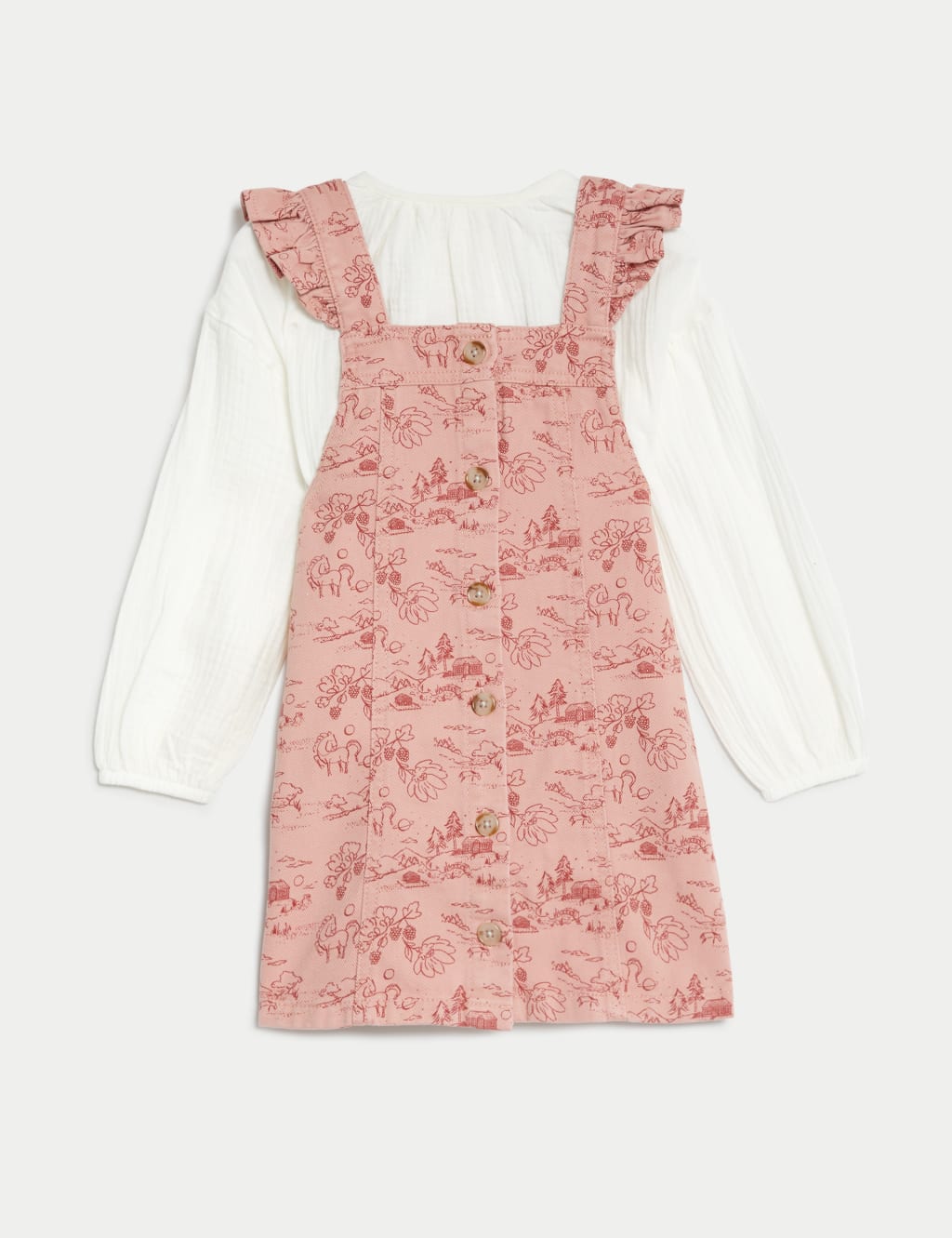 2pc Pure Cotton Woodland Print Outfit (2-8 Yrs) image 2