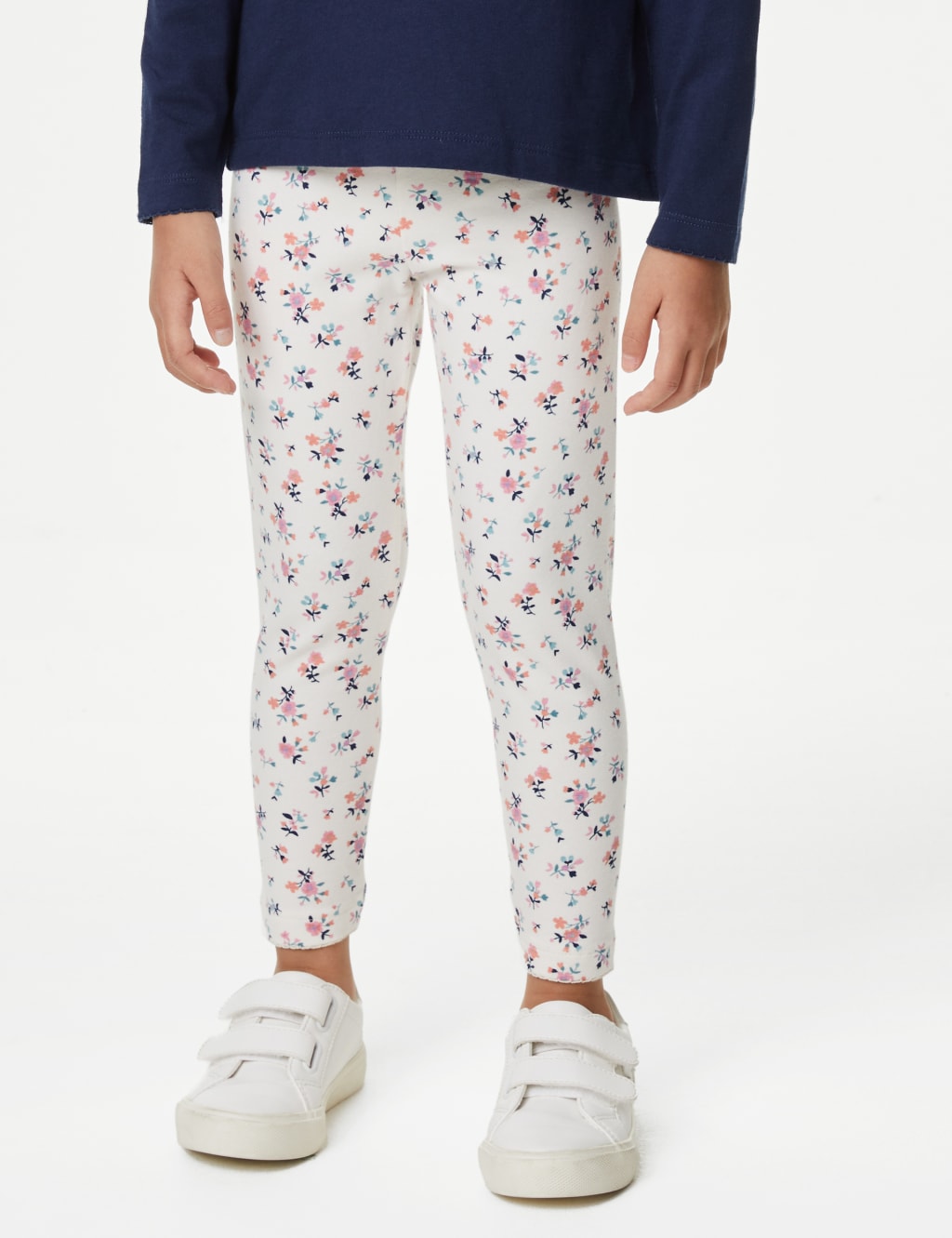 3pk Cotton Rich Unicorn Leggings (2-8 Yrs) image 2