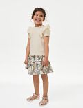 2pc Cotton Rich Skirt & Top Outfit (2-8 Yrs)