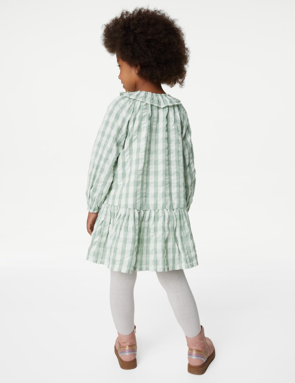 2pc Cotton Rich Dress & Tights Outfit (2-8 Yrs) image 4