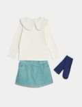 3pc Cotton Rich Outfit (2-8 Yrs)