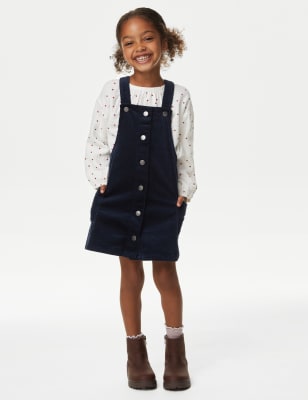 Marks and spencer ladies pinafore clearance dress