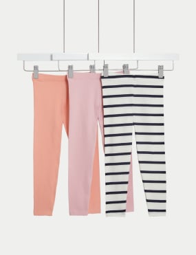 6-9m - Pink Frill Leggings (m&s) –