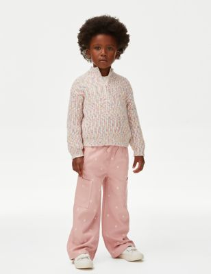 Straight Leg Floral Cargo Trouser (2-8 Years)