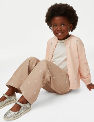 Straight Leg Floral Cargo Trouser (2-8 Yrs)