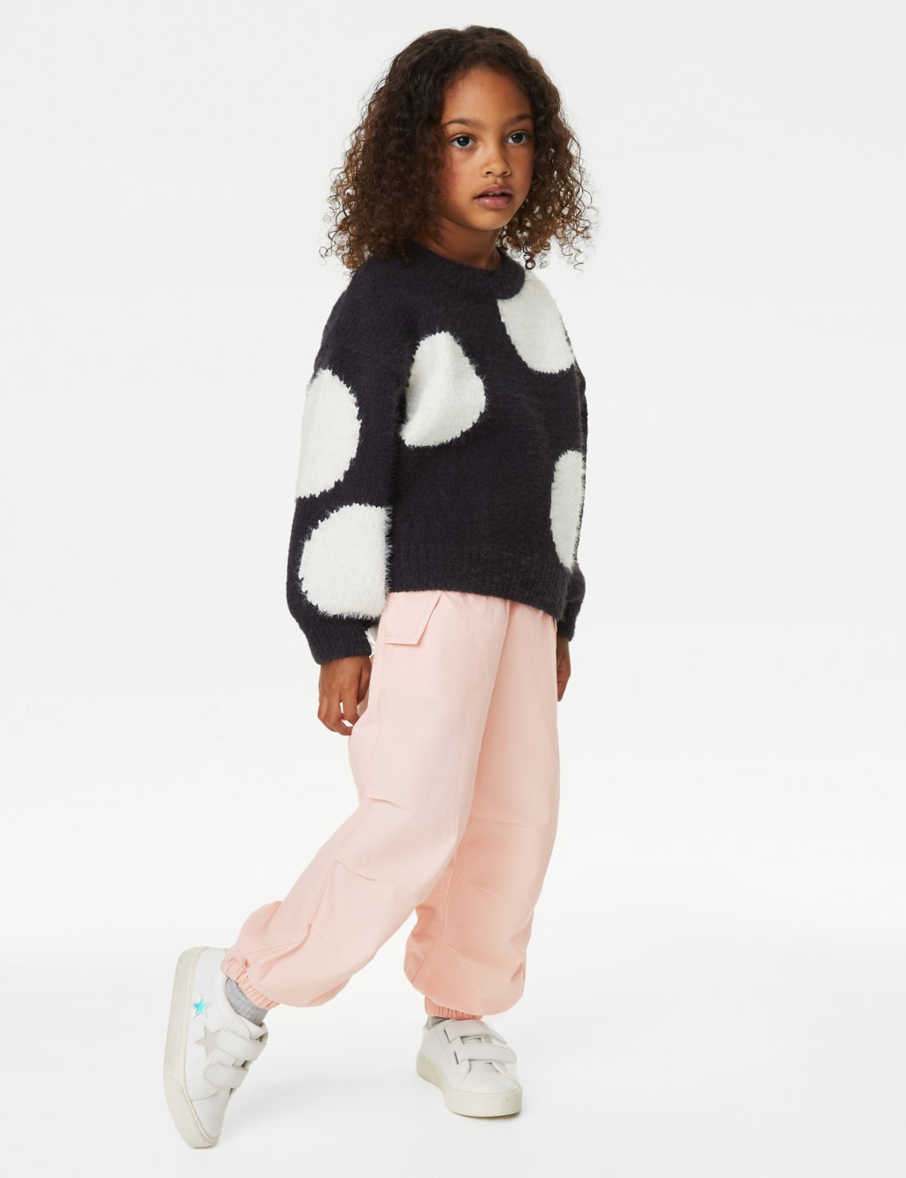 Pure Cotton Parachute Trousers (2-8 Yrs) image 1