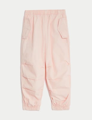 Pure Cotton Parachute Trousers (2-8 Yrs)