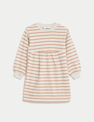 Cotton Rich Striped Dress (2-8 Yrs)