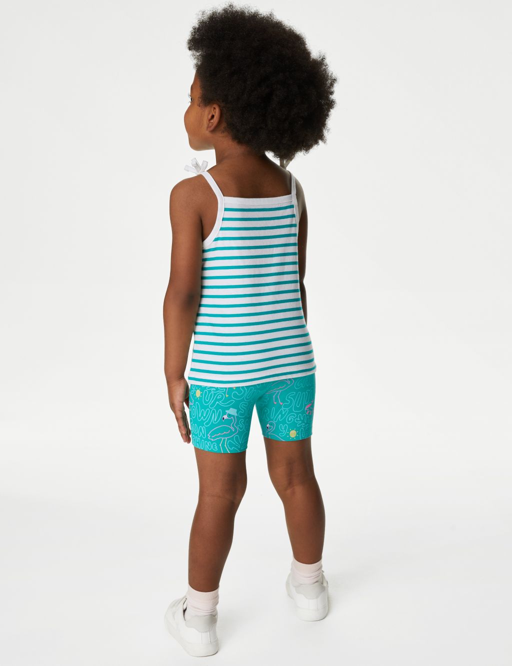 Cotton Rich Striped Top & Bottom Outfit (2-8 Yrs) image 3