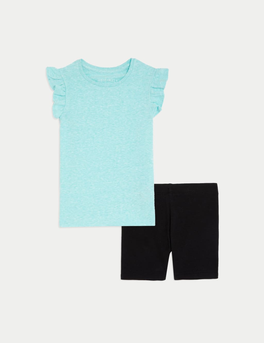 Cotton Blend Top & Bottom Outfit (2-8 Yrs) image 2
