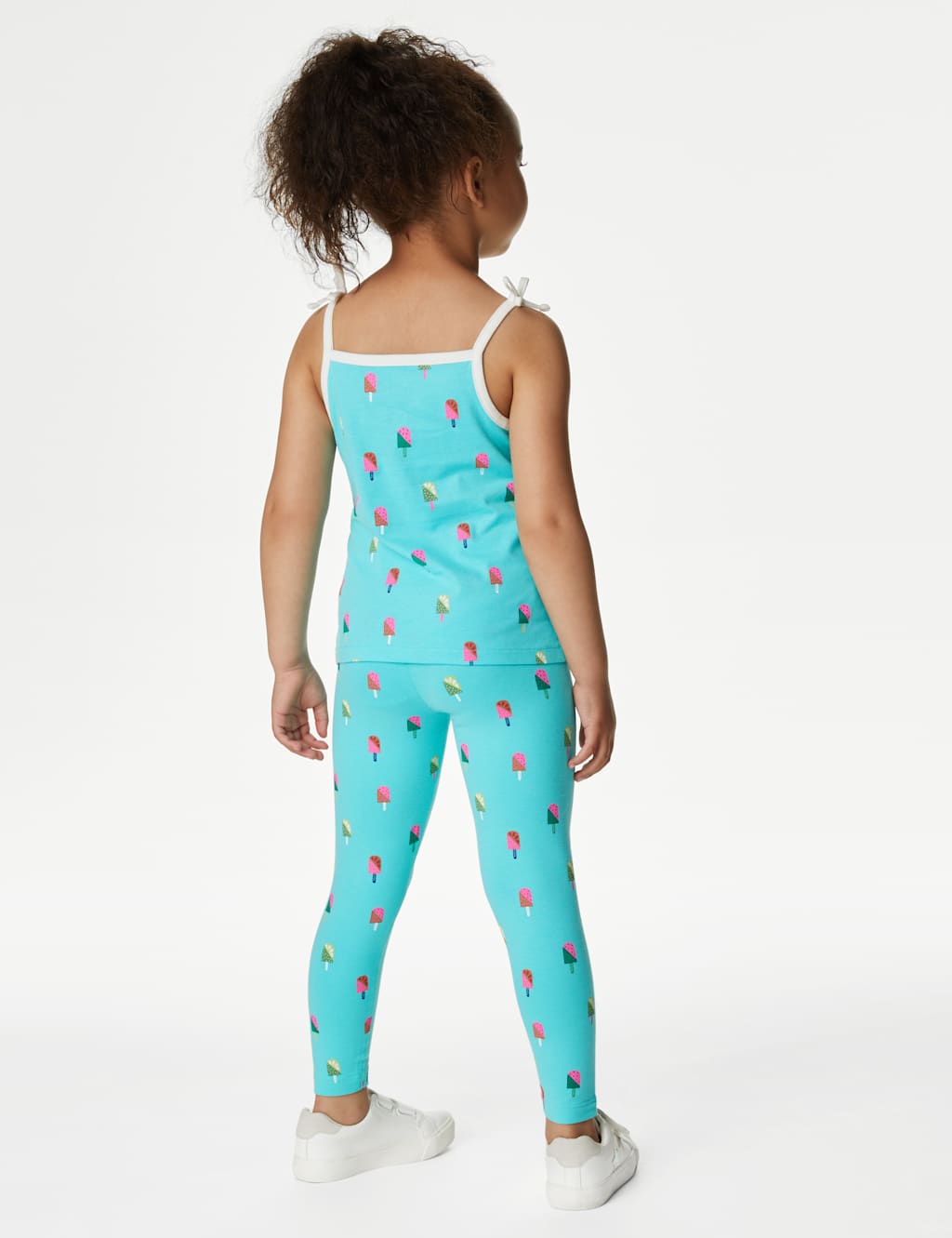Cotton Rich Printed Top & Bottom Outfit (2-8 Yrs) image 5