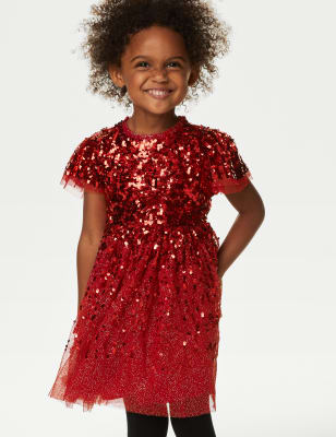 m&s girls dresses