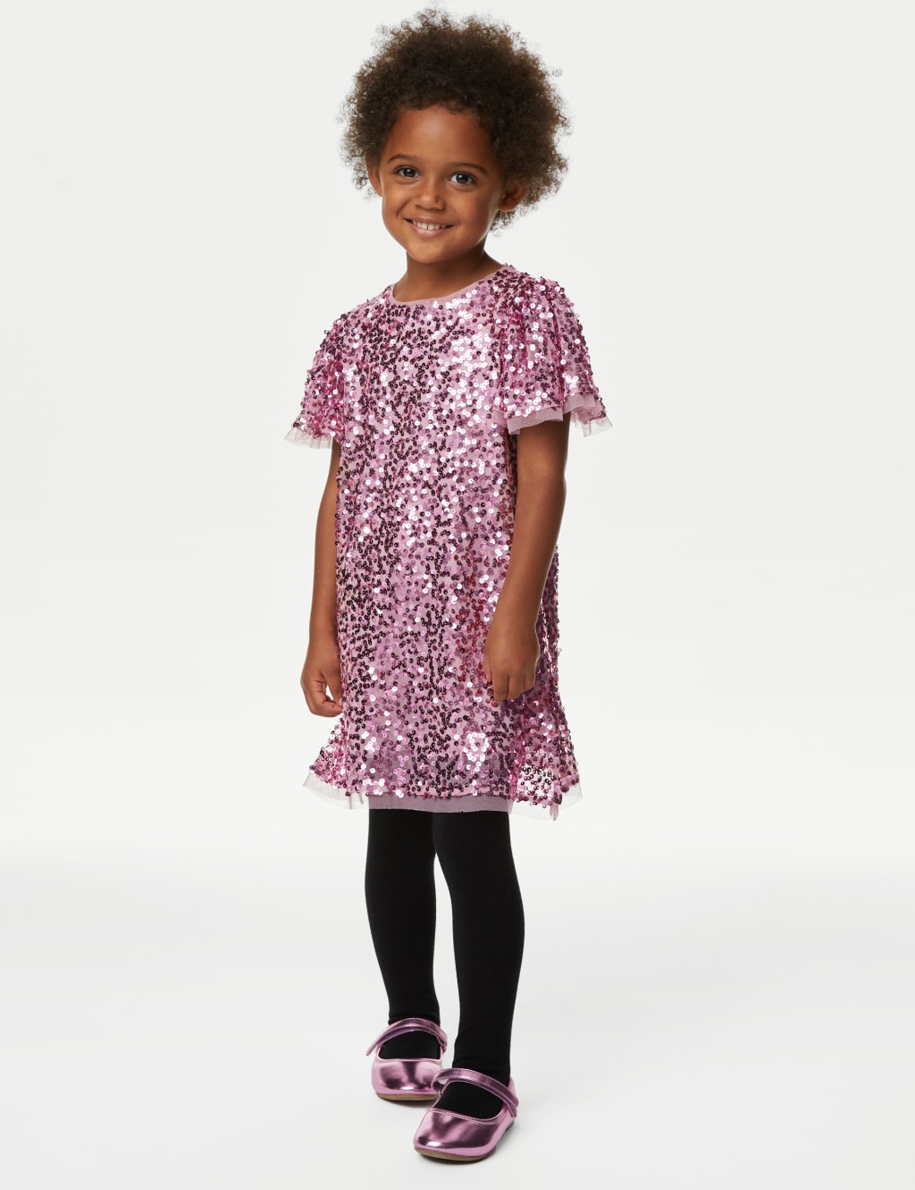 Sequin Dress (2-8 Yrs) image 1