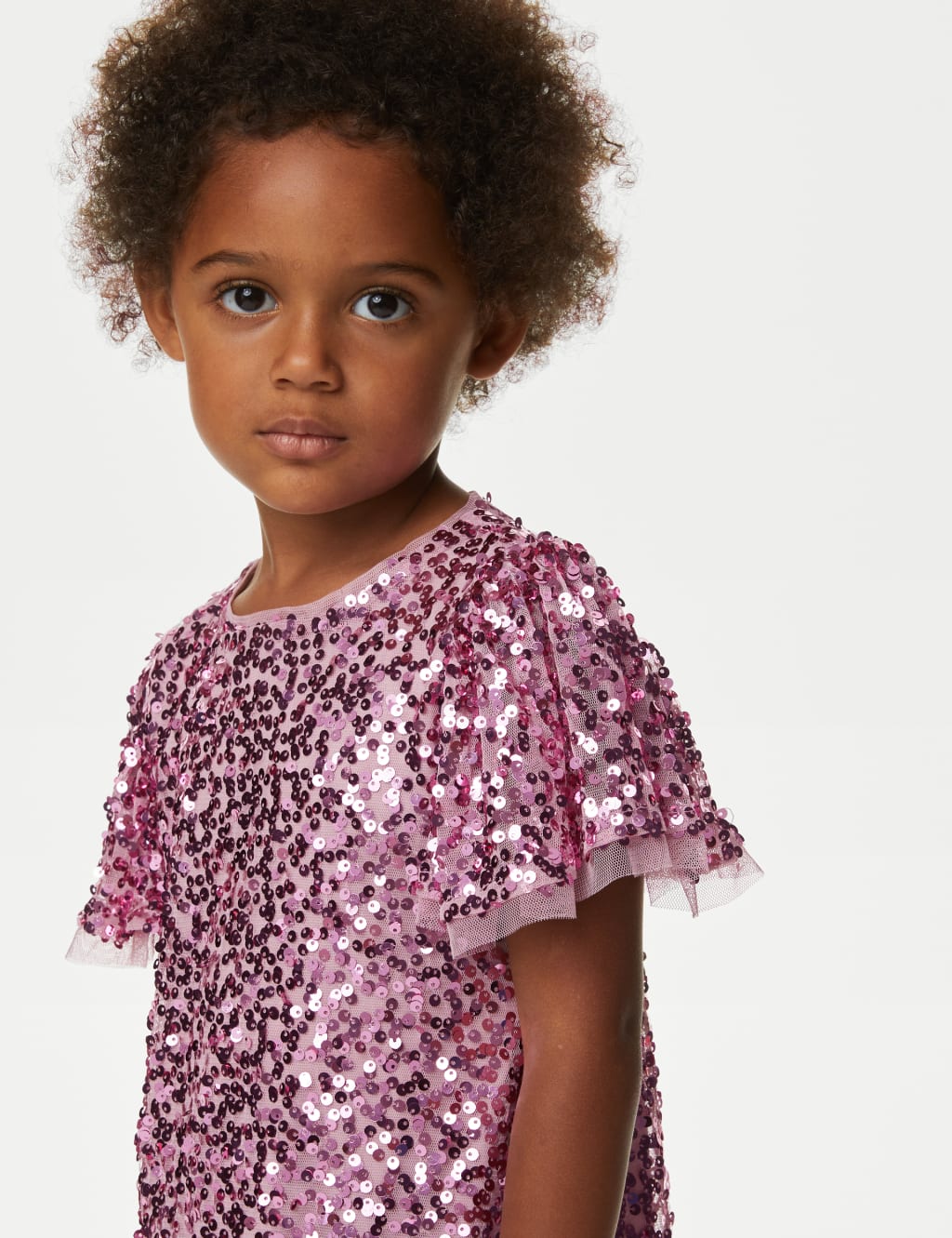 Sequin Dress (2-8 Yrs) image 4