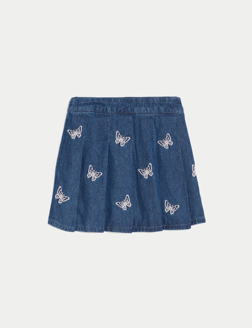 Denim Butterfly Skirt (2-8 Yrs) image 2