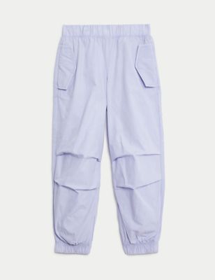 Pure Cotton Parachute Trousers (2-8 Yrs)