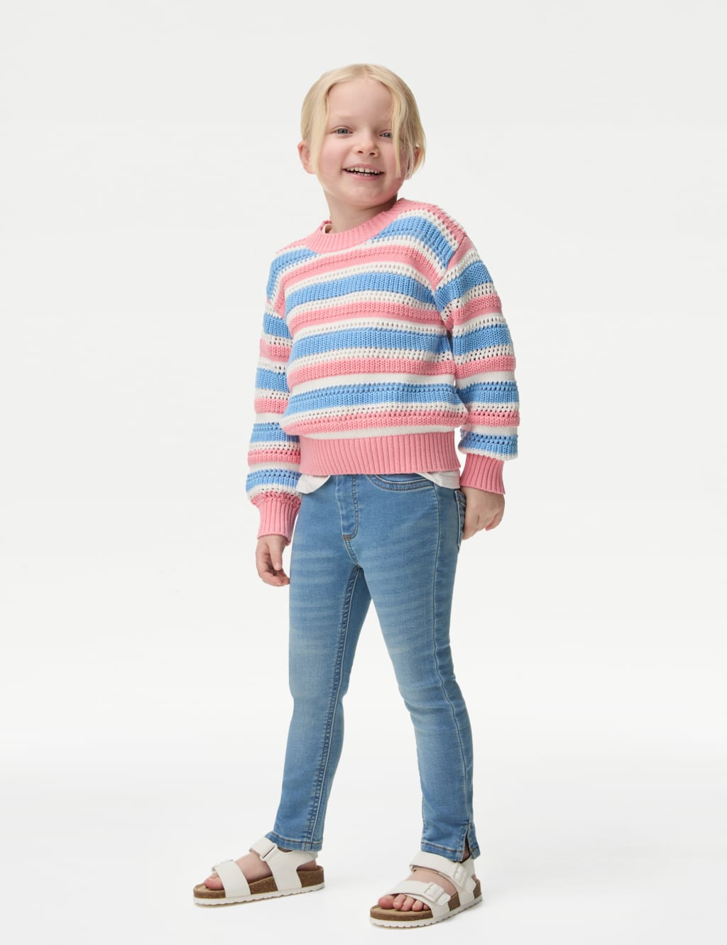 3-pack denim jeggings - Black/Denim blue - Kids