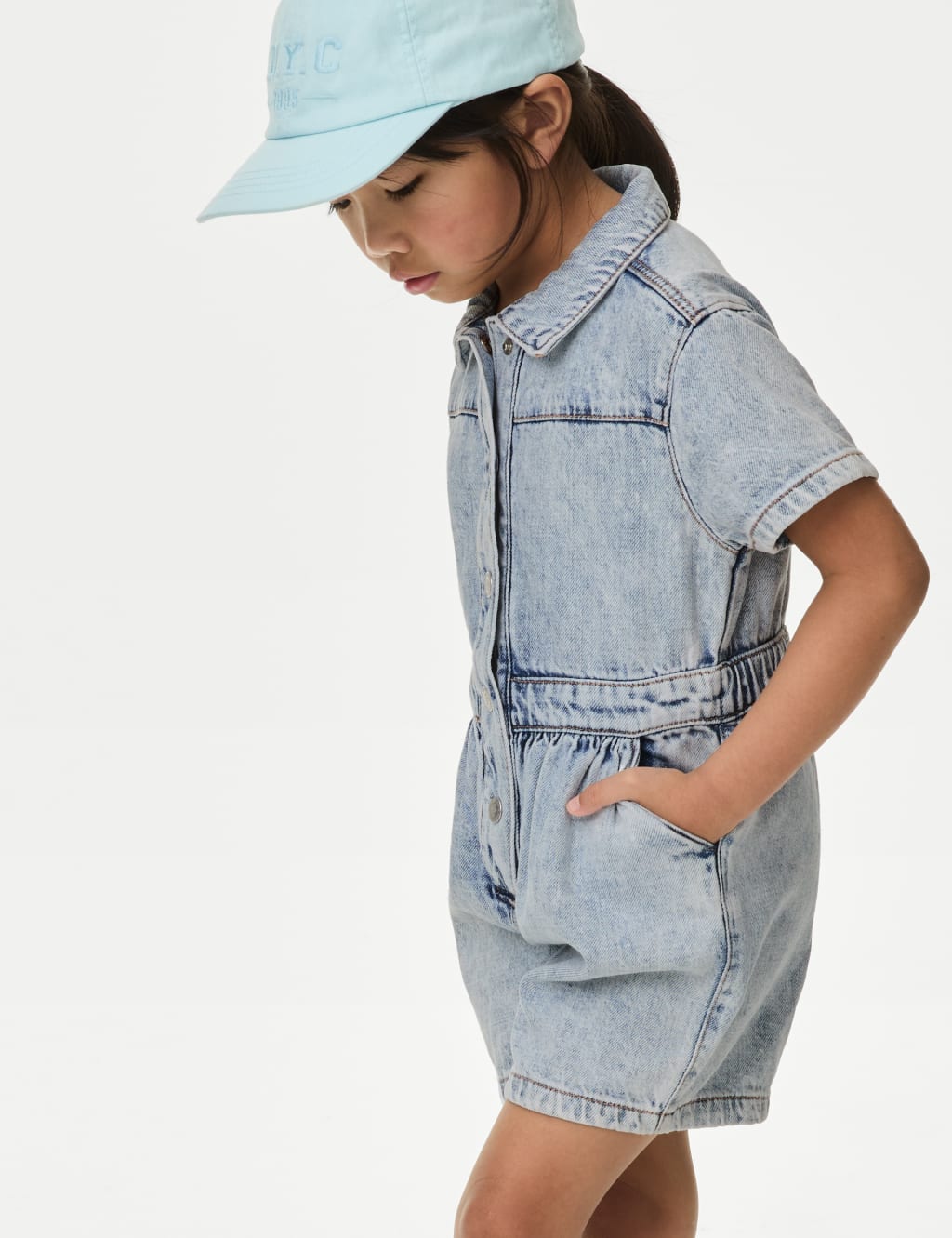 Marks and spencer girls jumpsuit deals