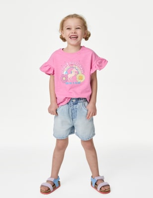 Denim Shorts (2-8 Yrs)