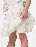 Pure Cotton Tiered Skirt (2-8 Yrs)