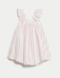 Cotton Rich Striped Dress (2-8 Yrs)