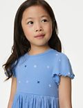 Cotton Rich Tulle Dress (2-8 Yrs)