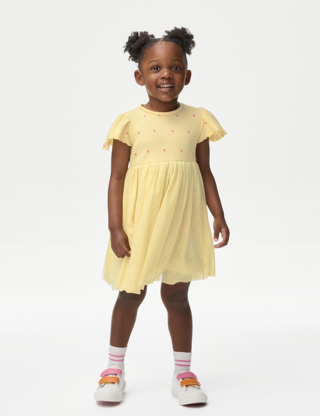 Cotton Rich Tulle Dress (2-8 Yrs)