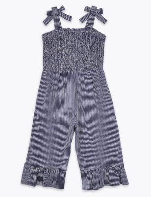 marks and spencer striped jumpsuit