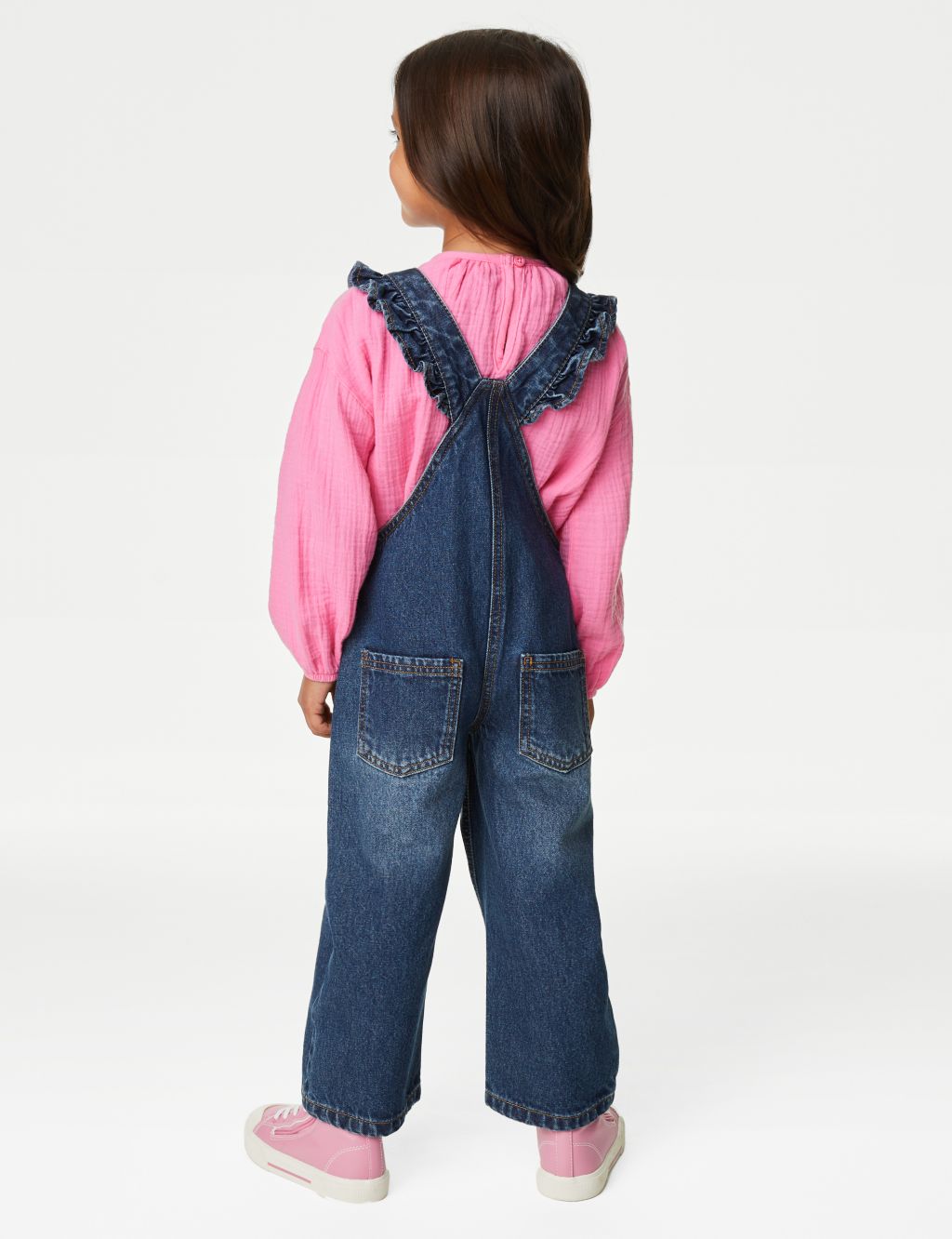 Pure Cotton Dungaree Outfit (2-8 Yrs) image 4