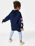 Cotton Rich Slogan Top & Bottom Outfit (2-8 Yrs)