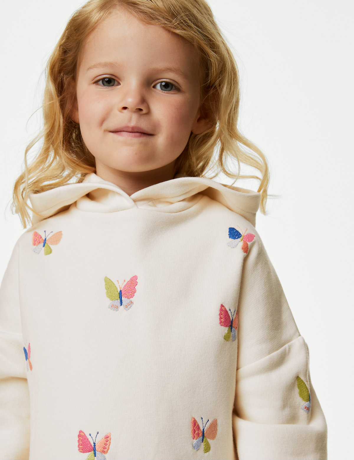 Cotton Rich Butterfly Top & Bottom Outfit (2-8 Yrs)