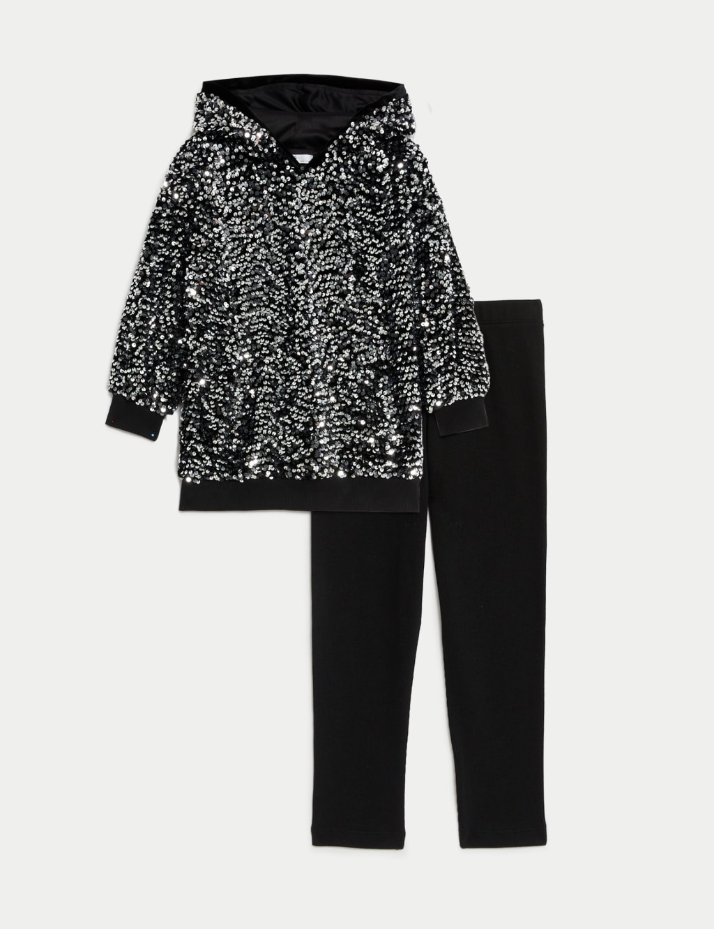2pc Sequin Top & Bottom Outfit (2-8 Yrs) image 2