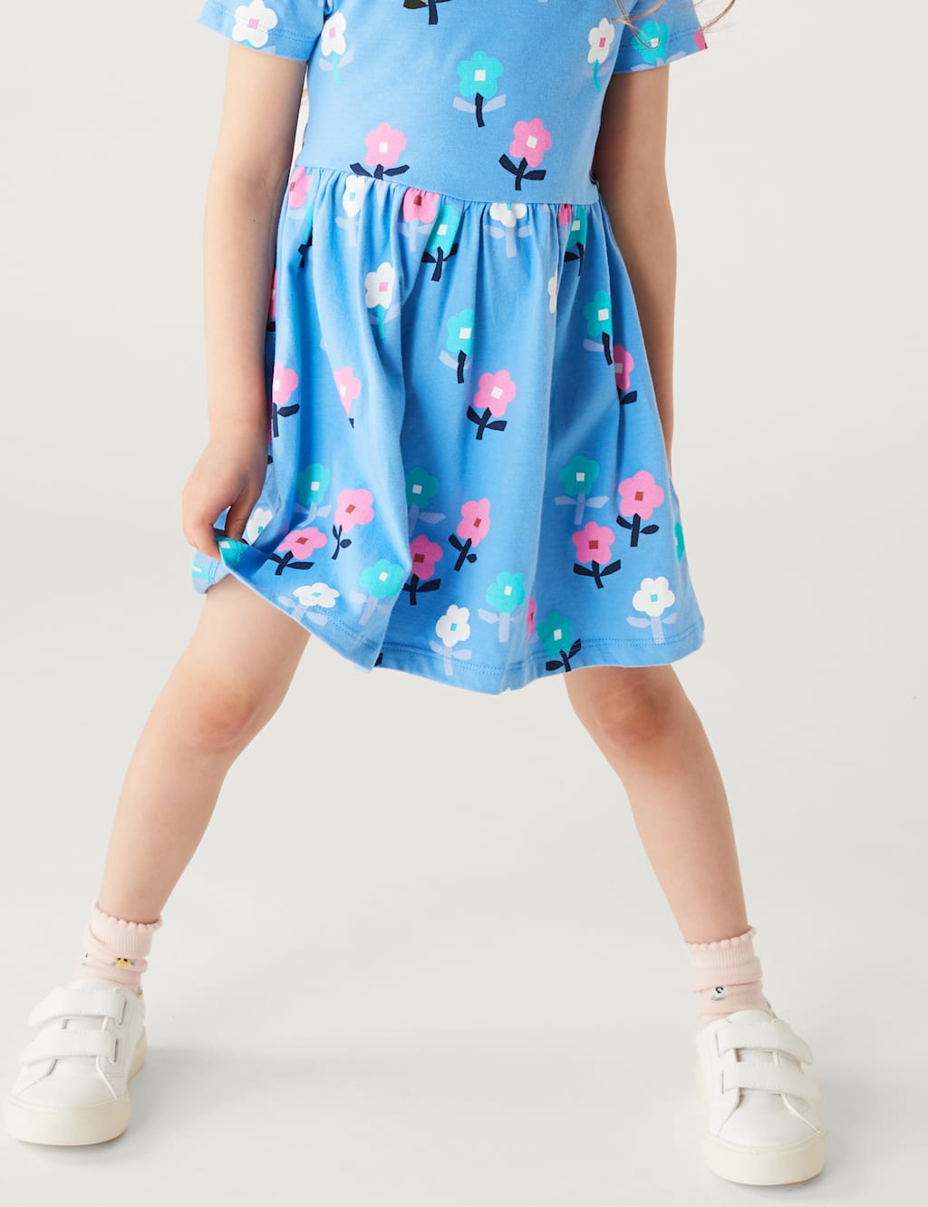 Cotton Rich Floral Print Dress image 2