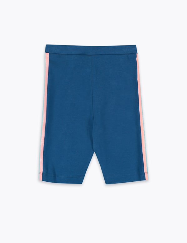 Regular Side Stripe Cycling Shorts (2-7 Yrs)