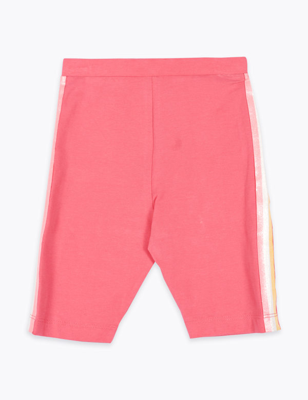 Regular Side Stripe Cycling Shorts (2-7 Yrs)