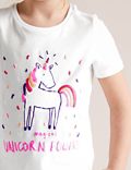 Pure Cotton Unicorn T-Shirt