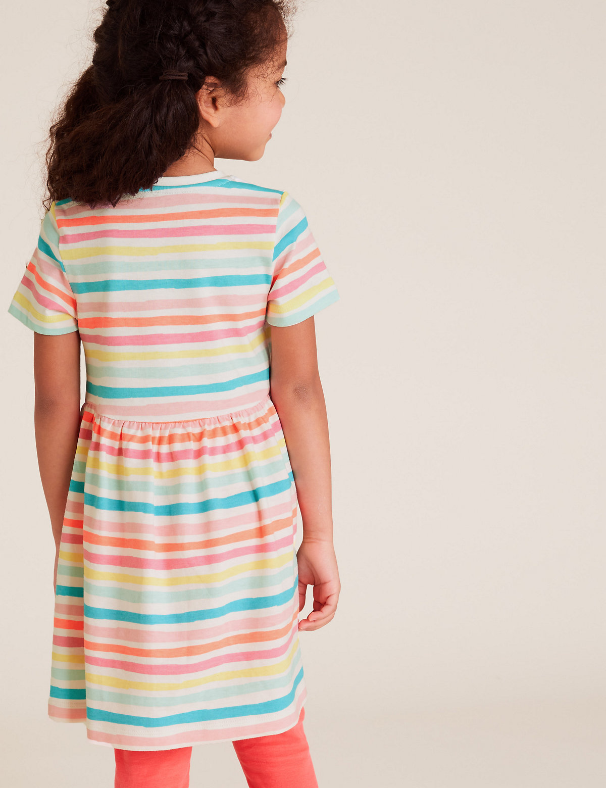 Organic Cotton Striped Dress