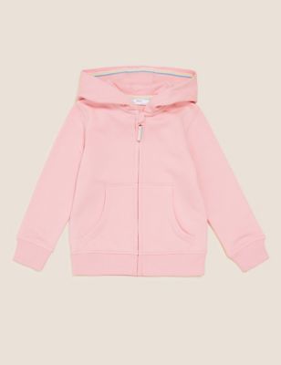Cotton Rich Zip Hoodie (2-7 Yrs) | M&S Collection | M&S
