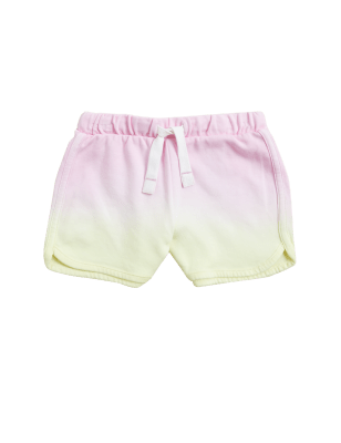 

M&S Collection Pantalón corto 100% algodón con diseño de teñido anudado (2-7 años) - Multi, Multi