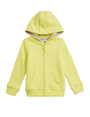 

M&S Collection Hoodie mit hohem Baumwollanteil (2-7 J.) - Yellow, Yellow