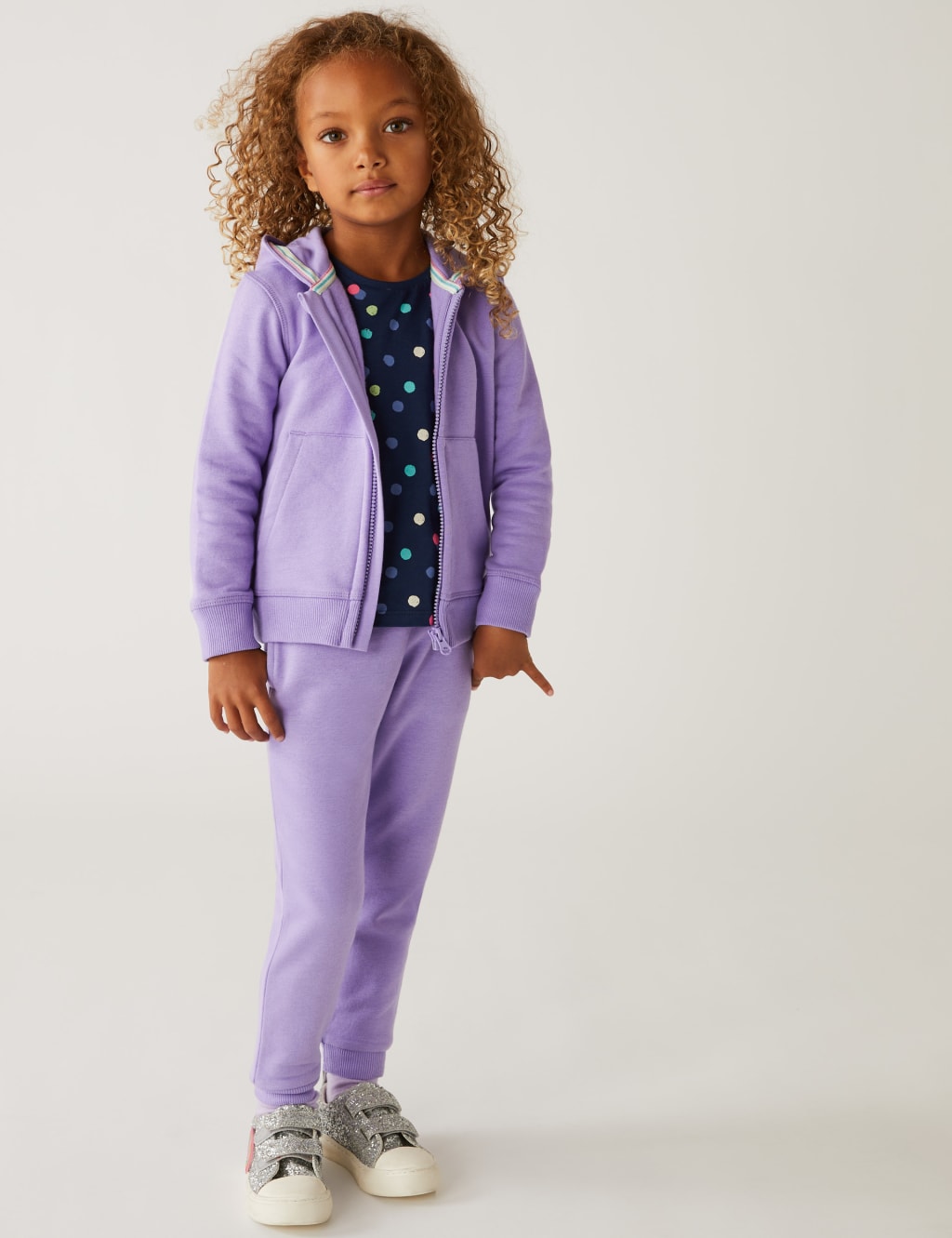Cotton Rich Joggers (2-7 Yrs) image 2