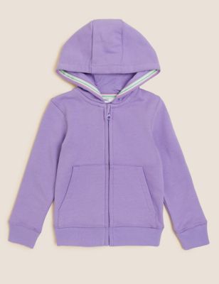 Cotton Rich Hoodie (2-7 Yrs) | M&S Collection | M&S