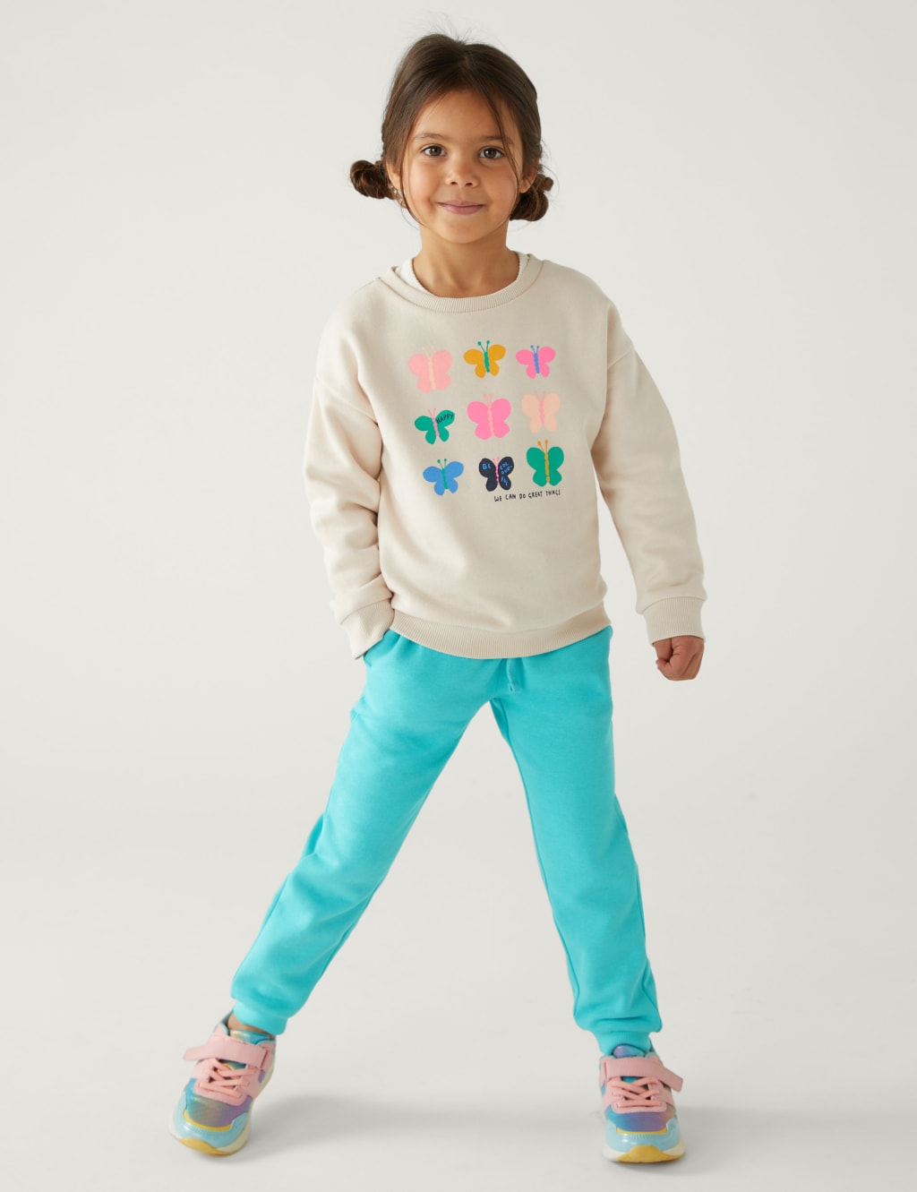 Cotton Rich Joggers (2-8 Yrs) image 2