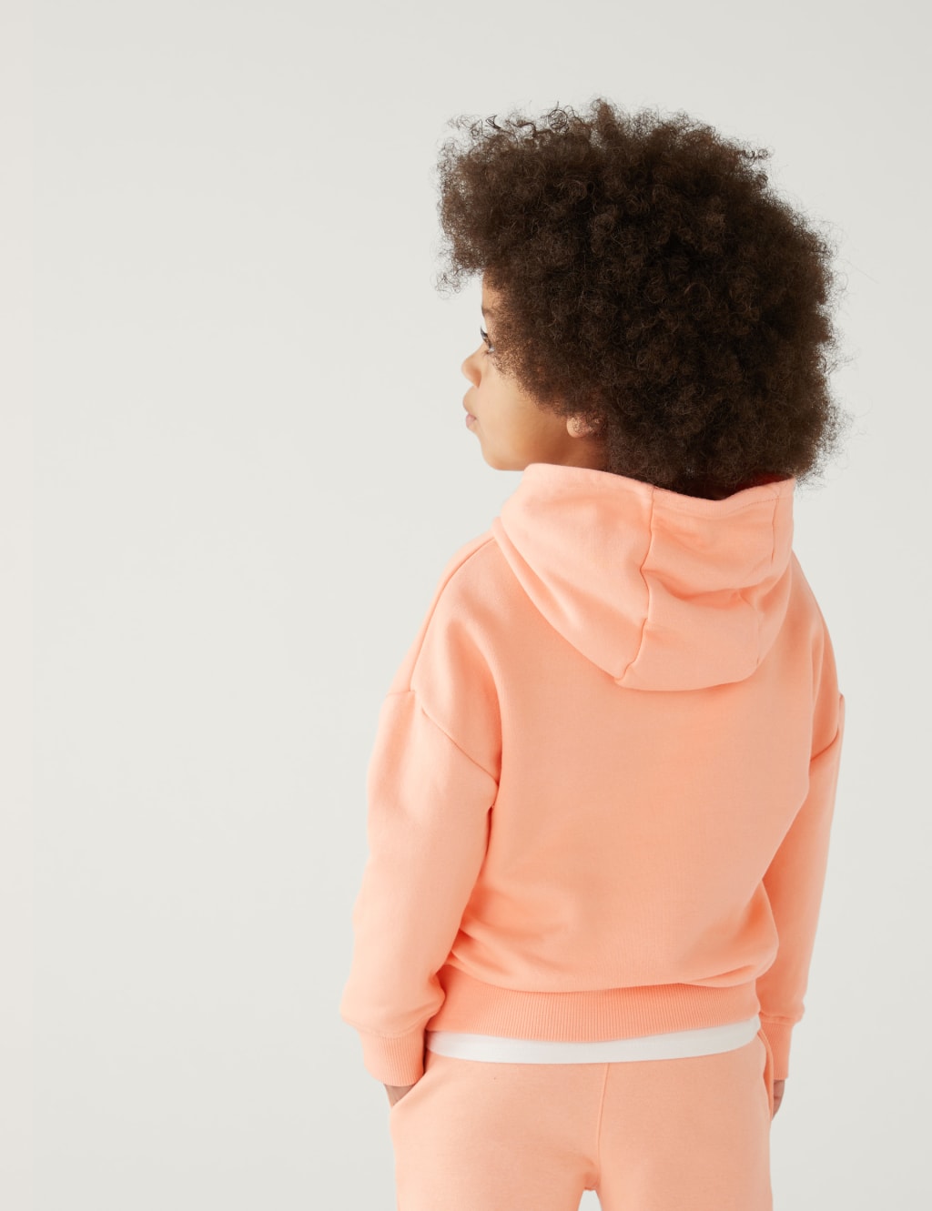 Cotton Rich Plain Hoodie (2-8 Yrs) image 4