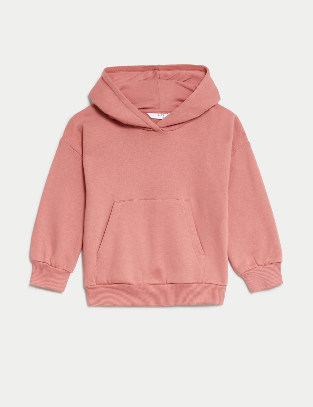 Cotton Rich Plain Hoodie (2-8 Yrs) image 2
