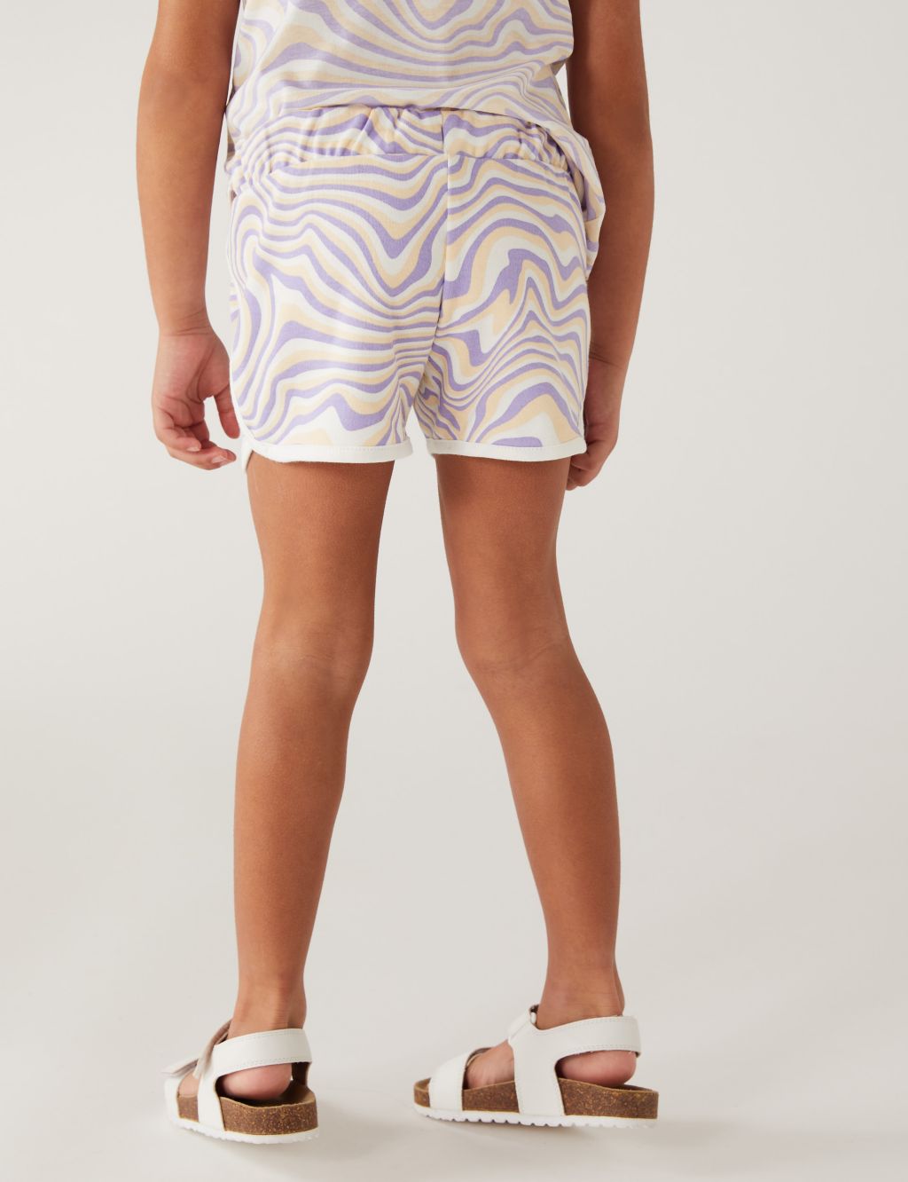 Pure Cotton Swirl Shorts (2-8 Yrs) image 3