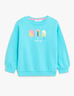 Cotton Rich Ice Cream Sweatshirt (2 - 8 Yrs)