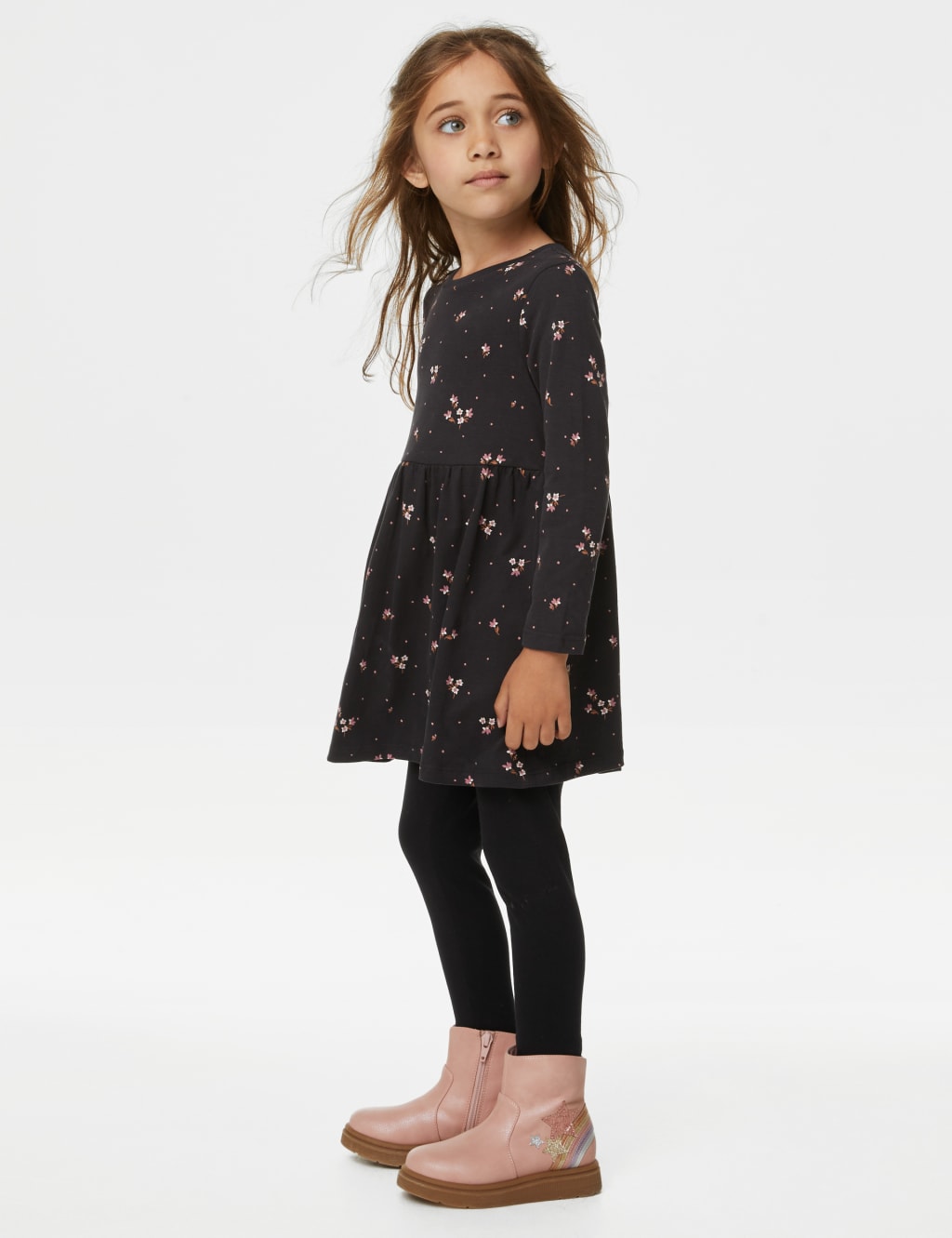 Girls Long Sleeved Dresses M S