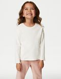 Cotton Rich Ribbed Top (2-8 Yrs)