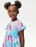 Pure Cotton Printed Dress (2-8 Years)